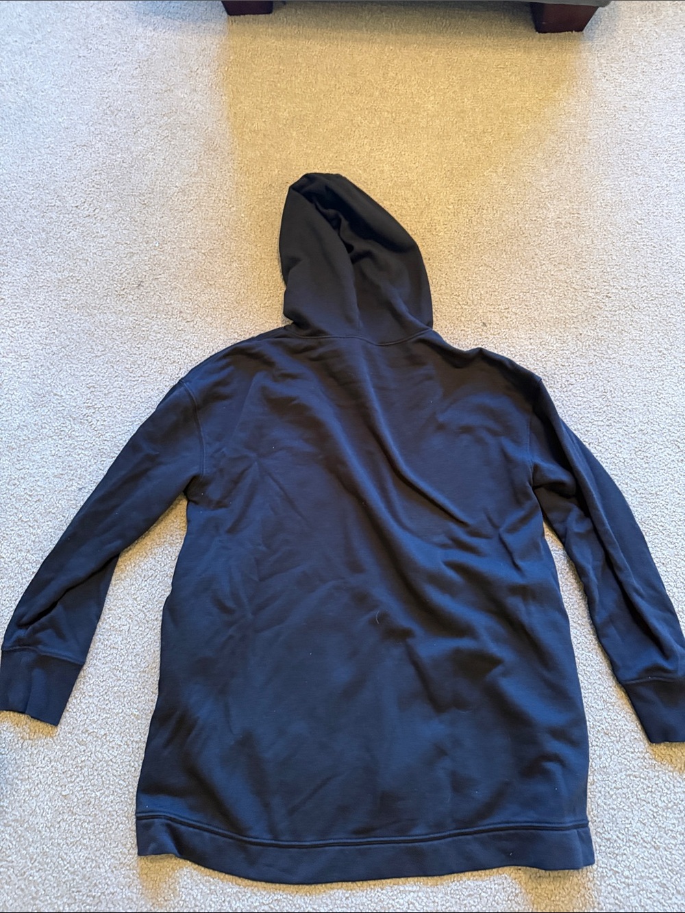Old Navy Black Women's Hooded Pullover Sweatshirt - Picture 7 of 7
